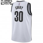 Brooklyn Nets Trikot Seth Curry 30 Nike 2022-23 Association Edition Weiß Swingman - Kinder
